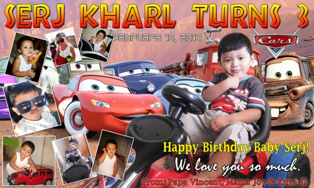 Serj Kharl's Cars Theme Tarpaulin