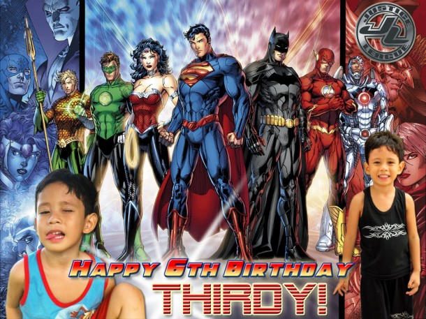Thirdy's 6th Birthday (Justice League)