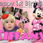 Tiffany’s 1st Birthday Tarpaulin (Mickey Mouse Theme)