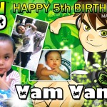 Vam's 5th Birthday - Ben 10