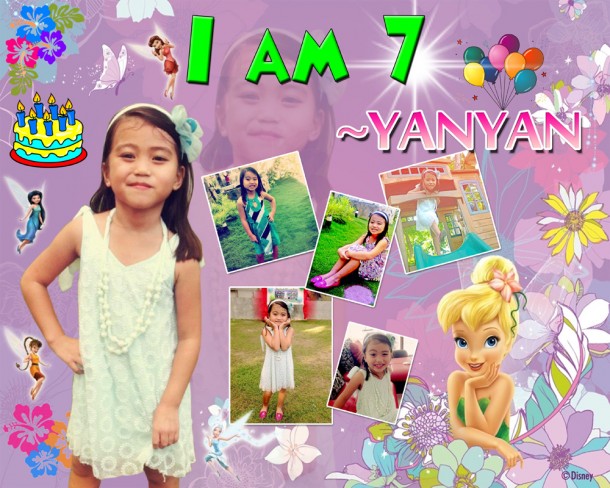 Yanyan's 7th Birthday (Tinkerbell)