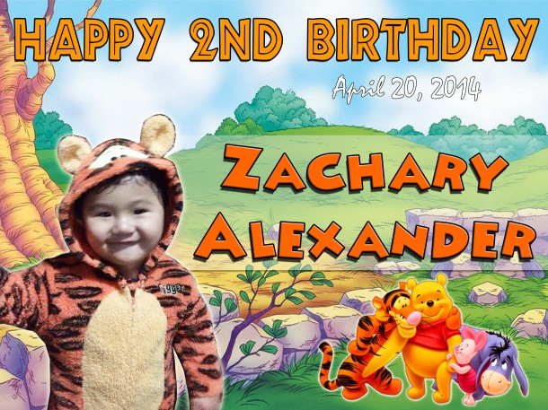 Zachary Alexander's Tarp Layout (Pooh and Friends)