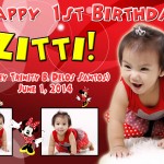 Zooey Trinity B. Delos Santos 1st Birthday (Minnie Mouse)