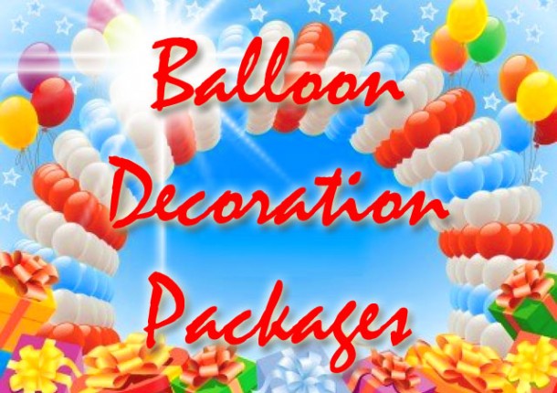 Balloon Decoration Packages