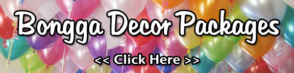 Bongga Balloon Decoration Packages