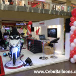 7ft Balloon Pillars at SM Cebu for Honda Motors