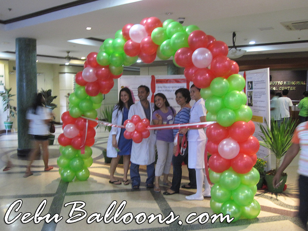 Grand Opening and Ribbon Cutting Balloon Decor 