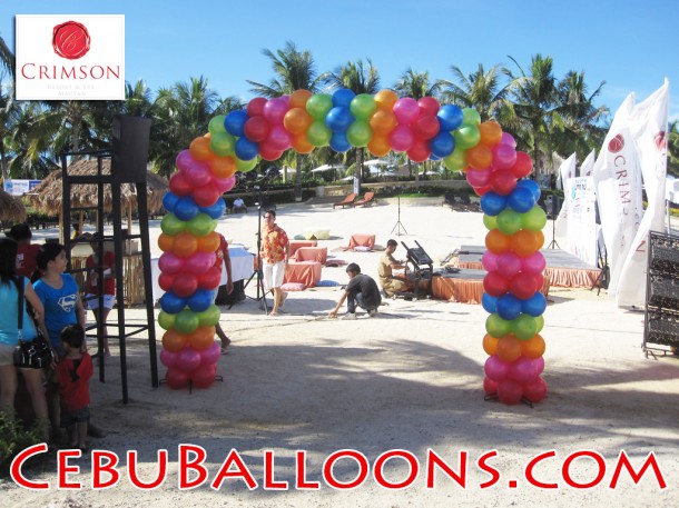 Balloon Arch at Crimson Resort & Spa Mactan