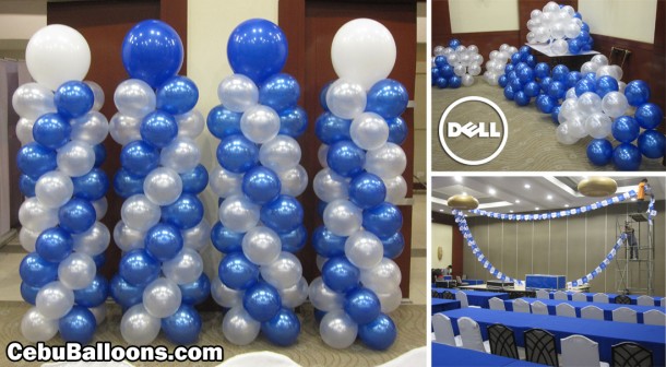 Balloon Decoration for Dell Computer