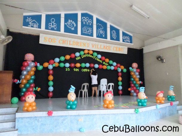 Balloon Decoration for SOS International Day (Dinner for a Cause)