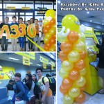 Balloon Decorations for Cebu Pacific at Mactan-Cebu Airport