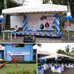 Balloon Decors for EGS Asia Inc’s Christmas Party 2014 at Cebu Yatch Club