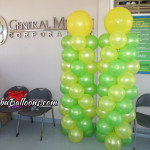 Balloon Pillars at General Milling Corporation