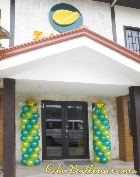 Balloon Pillars at Golden Cowrie AS Fortuna Branch