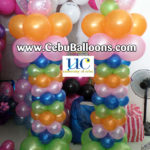 Balloon Pillars for UCLM's Event at J. Center Mall