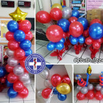 Balloons for Cebu Doctor's University Hospital OPD Christmas Party