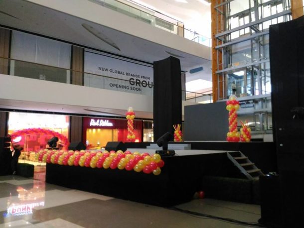 Balloons for Jollibee Jollykids Event at SM Seaside