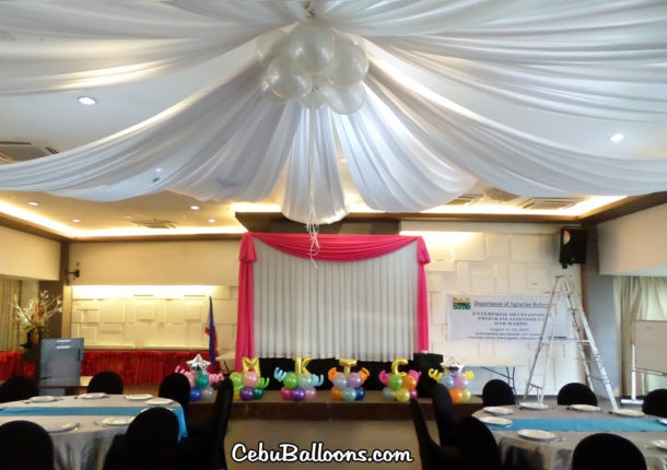 Decorations for Metaphil (Aboitiz) at CityScape Hotel