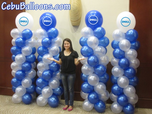 Dell Balloon Pillars
