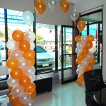 Entrance Arch using Flying Balloons at CERELI