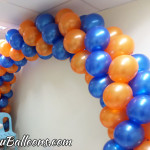 Entrance Balloon Arch for United Regrowth ESL Center Ribbon Cutting