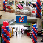 Red & Blue Balloon Pillars for Robinsons Fuente & Cybergate