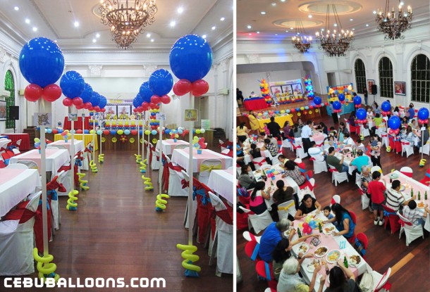 Aisle Balloons & Stage Decoration