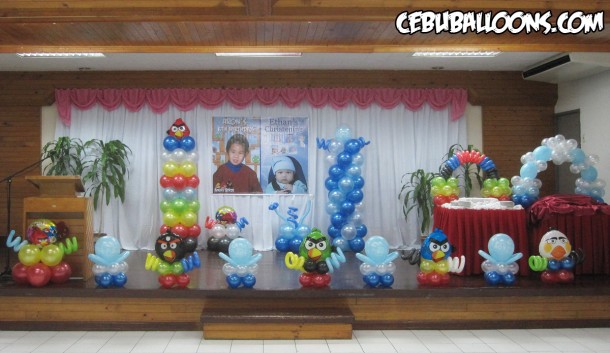 Angry Birds Birthday & Christening Celebration at Sacred Heart Center