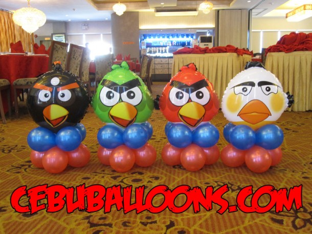 Angry Birds Centerpieces
