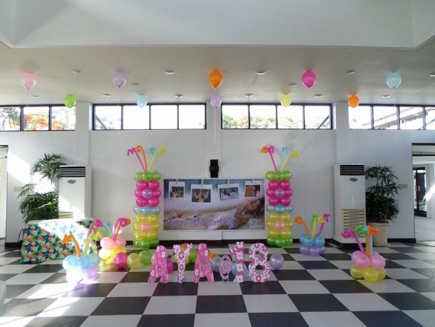 Aya's Debut Decoration at Amara Clubhouse