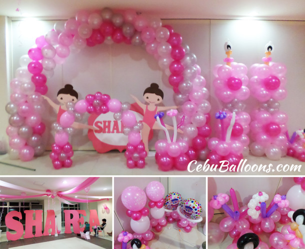 Ballerina Theme Balloon Decoration at Avida Tower 1, IT Park