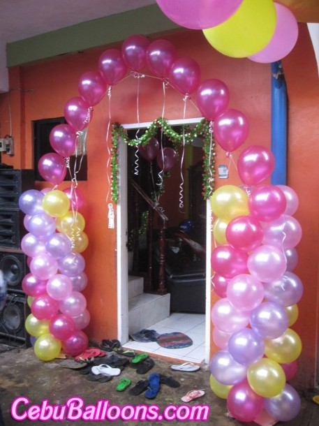 Balloon Arch for Barbie Theme Birthday Party