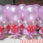 Balloon Arrangement for Debut