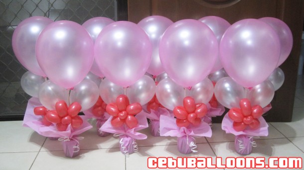 Balloon Arrangement for Debut