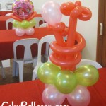 Balloon Centerpieces with different designs