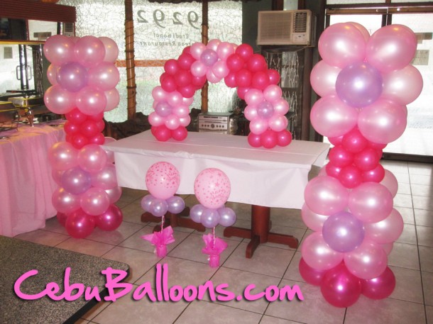 Balloon Decoration at 9292 Korean Restaurant