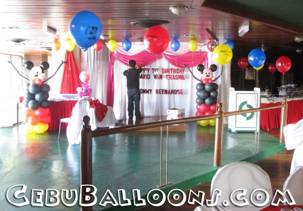 Balloon Decoration at Royal Concourse (Mickey Mouse)