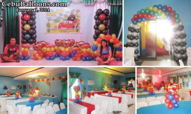 Balloon Decoration on New Year 2014 at United Pentecostal Church