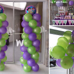 Balloons for a Dora Decoration at Midori Residences