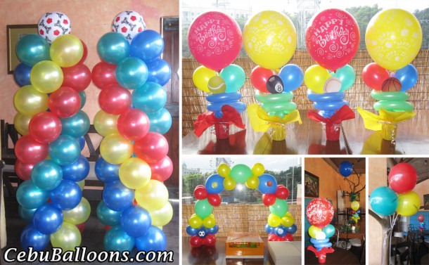 Balls-theme Birthday Party Decoration