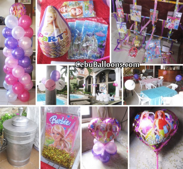 Barbie Party Package at Sun Valley Subdivision