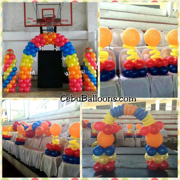 Basketball Setup at Barangay Opaw Mandaue Gymnasium