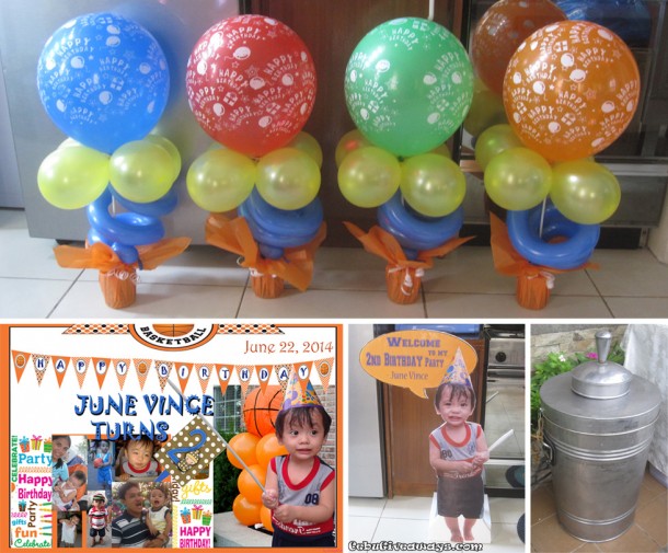 Basketball Theme Decors (June Vince)