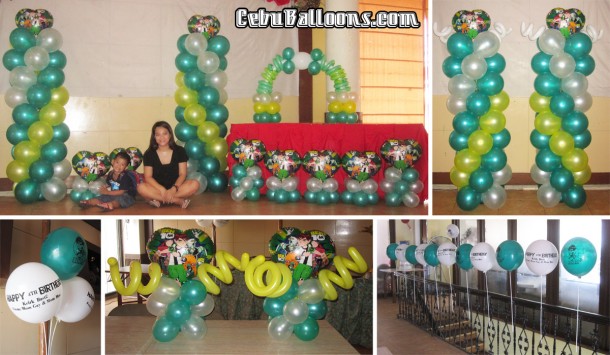 Ben 10 Balloon Decoration Package at Sugbahan Mandaue