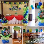 Ben Ten Balloon Decors with Standee & Tarp at Sugbahan