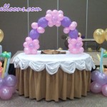 Cake Arch and Stage Decor for Debut