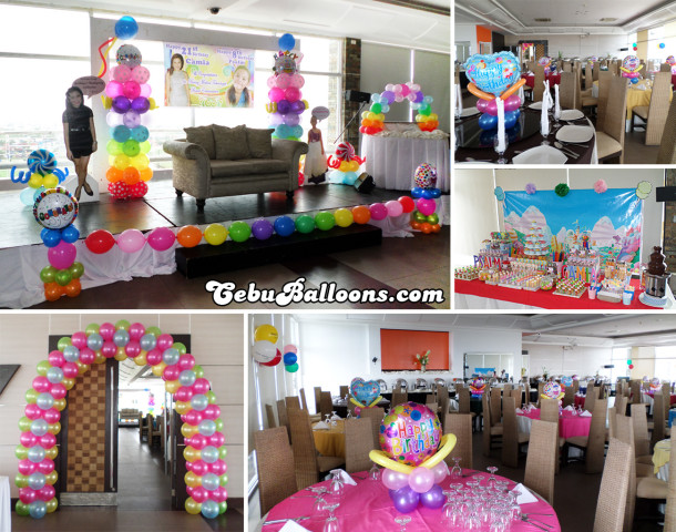 Candyland Decor & Dessert Buffet at Robinland