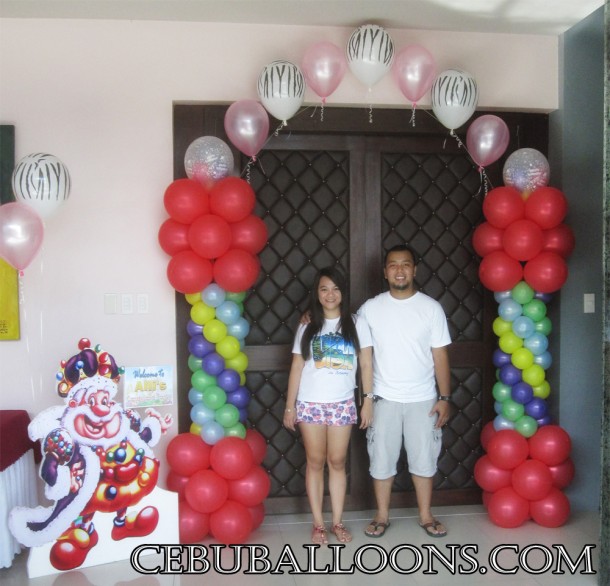 Candyland Entrance Arch at Allure Hotel