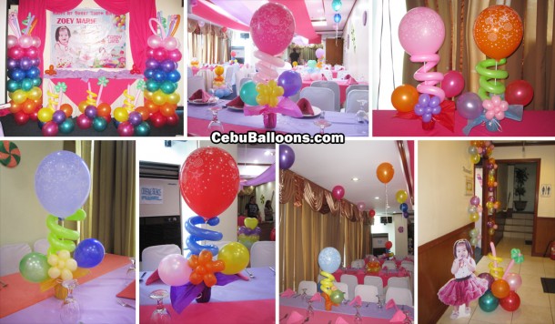 Candyland Theme Balloon Decoration Package at Golden Peak Hotel