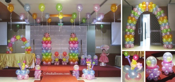 Candyland Theme Balloon Setup (Arya) at Allure Hotel